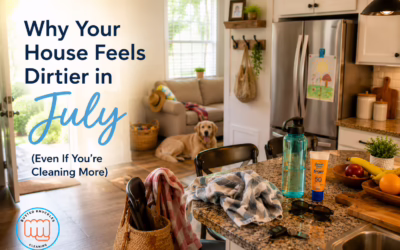 Why Your House Feels Dirtier in July (Even If You’re Cleaning More)